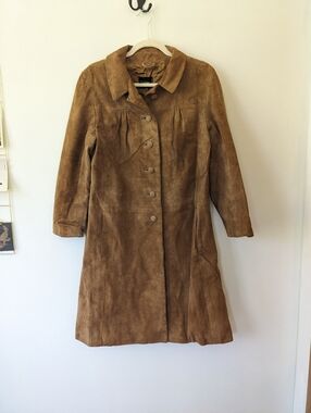 Vintage Tadmor Suede Coat (needs cleaning)